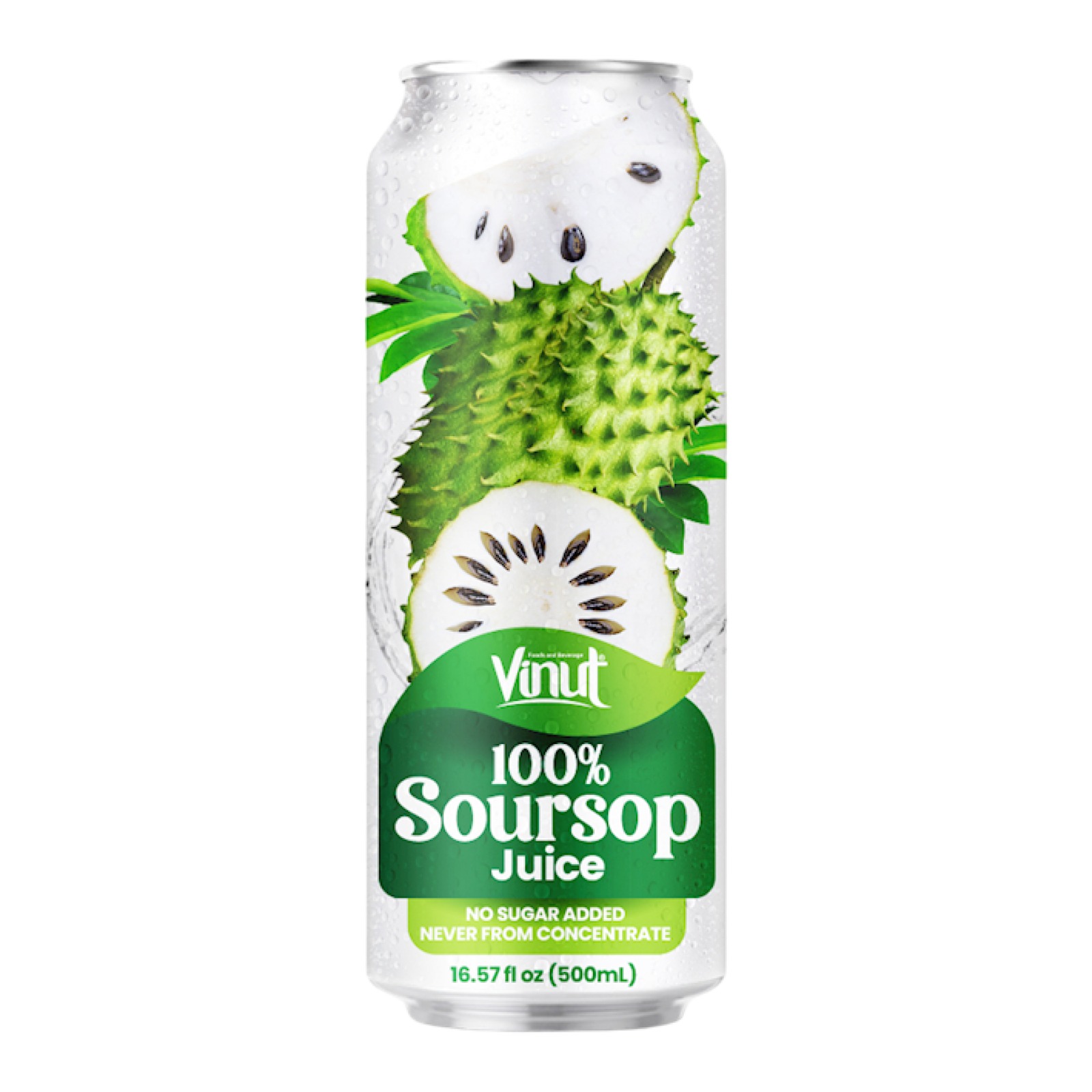 Vinut jugo de guanábana en lata de 500 mL